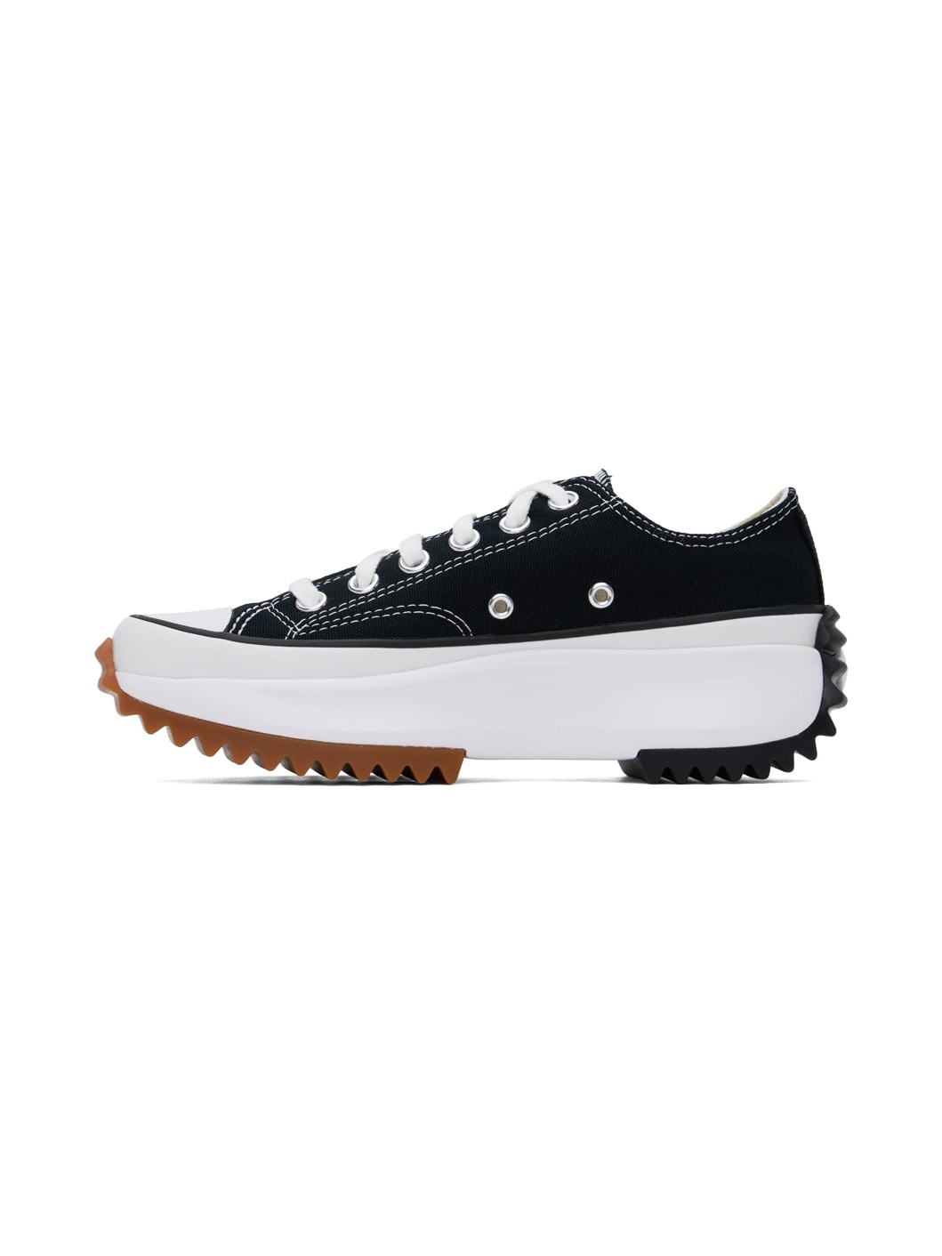 Black Run Star Hike Low Top Sneakers - 3