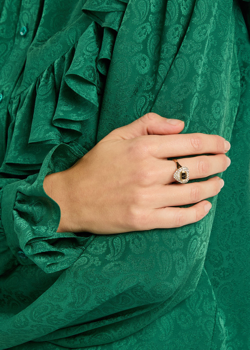 Valentino Valentino Coeur Royal Pavé Ring outlook