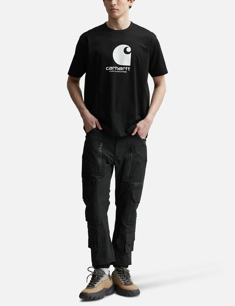 Junya Watanabe MAN EYE JUNYA WATANABE MEN X CARHARTT LOGO T-SHIRT outlook