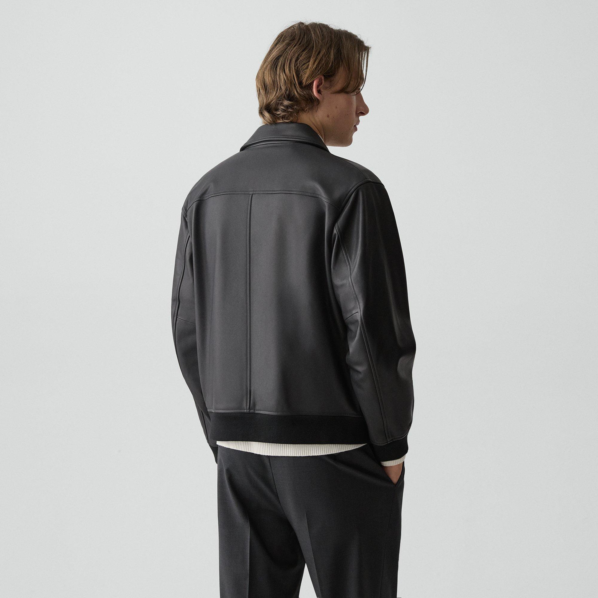 Wyatt Zip Jacket in Leather - 4