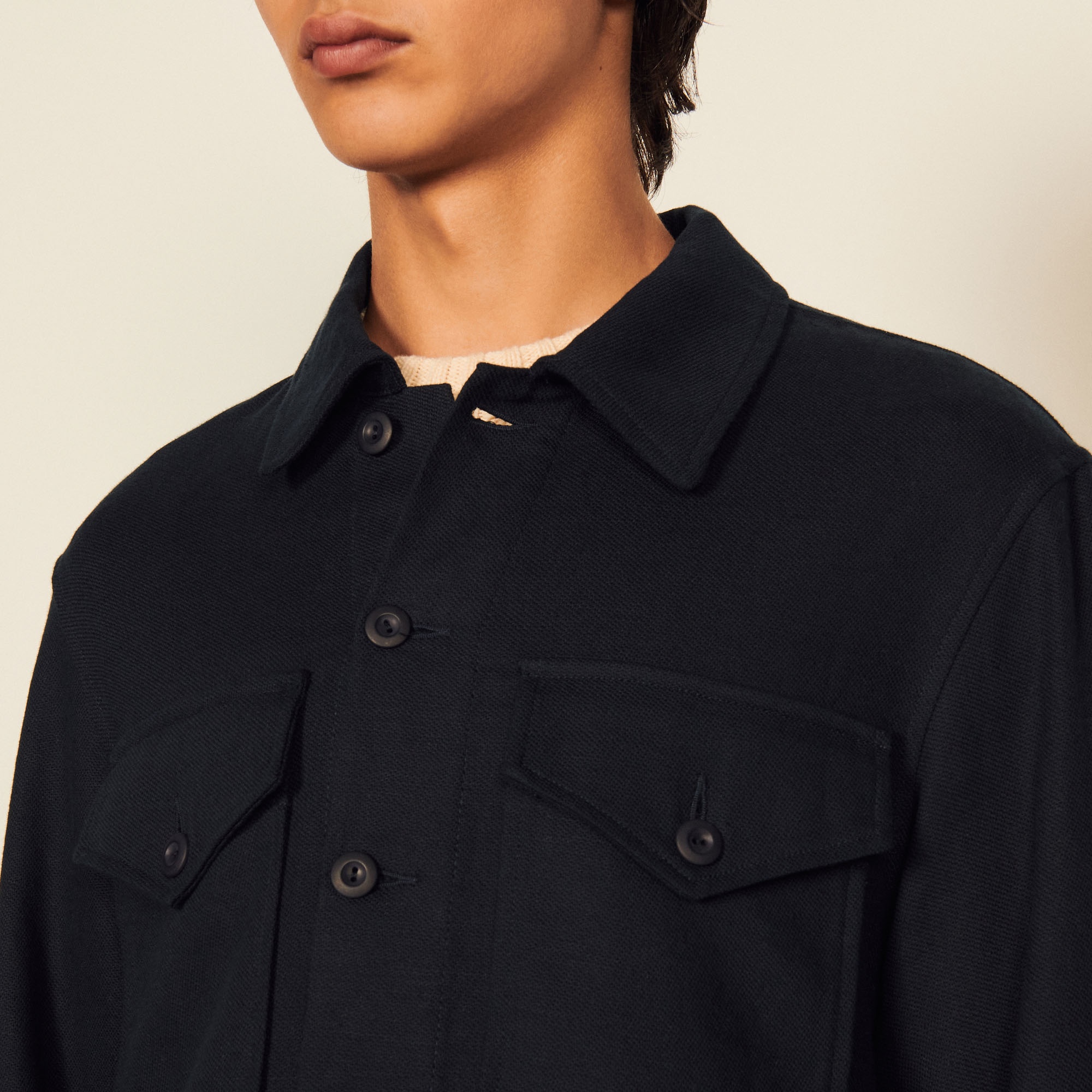 Cotton overshirt - 5