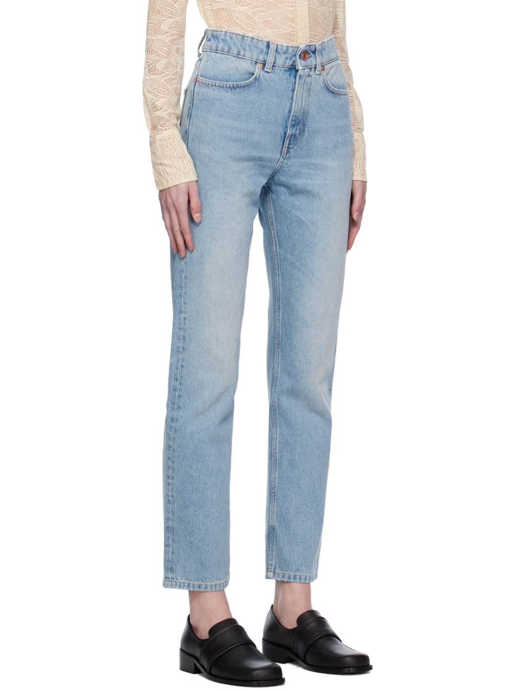 Blue Essential Jeans - 2