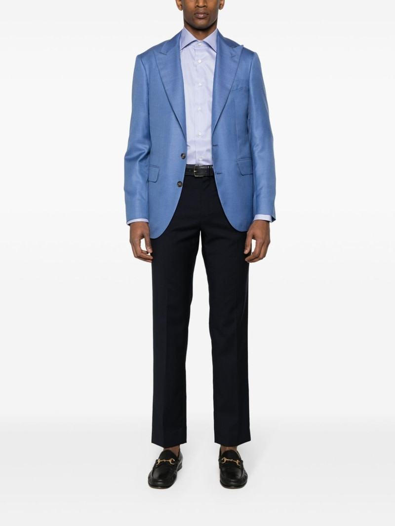 Canali twill mÃ©lange blazer outlook