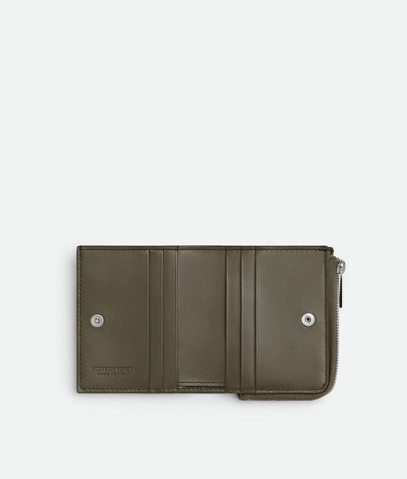 Bottega Veneta Intrecciato Stamp Bi-Fold Wallet outlook