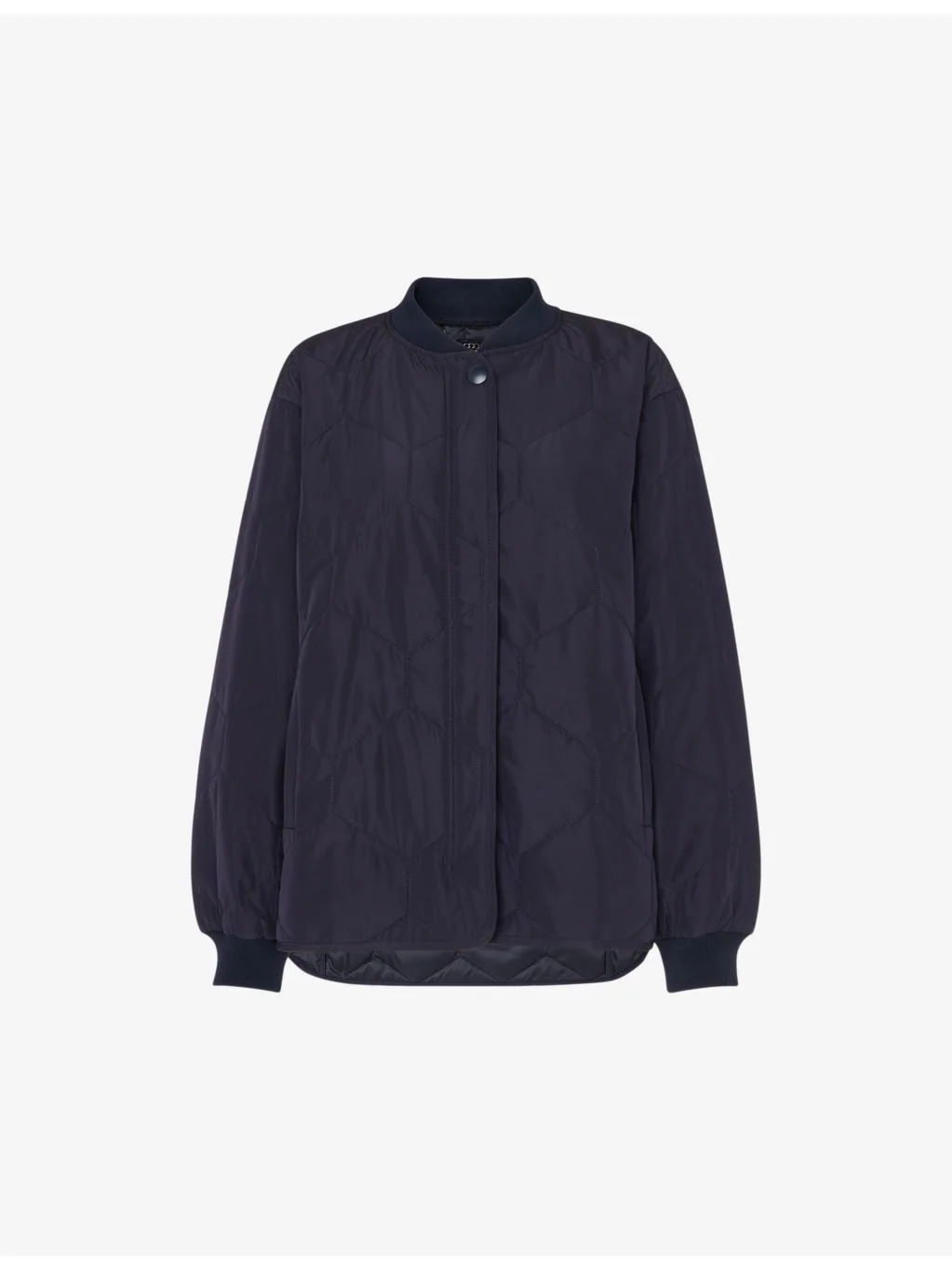 Ida quilted oversized woven jacket - 1