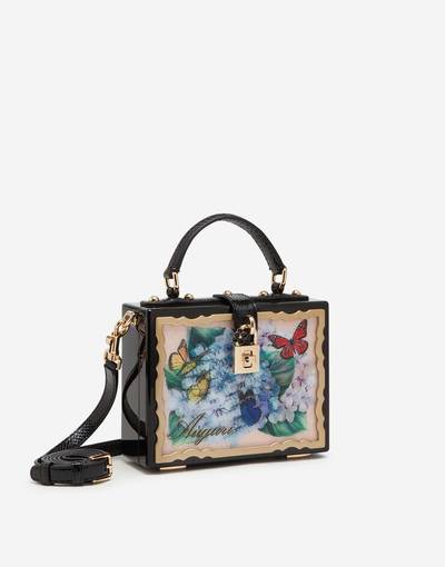 Dolce & Gabbana Postcard Dolce Box bag in lacquered wood outlook