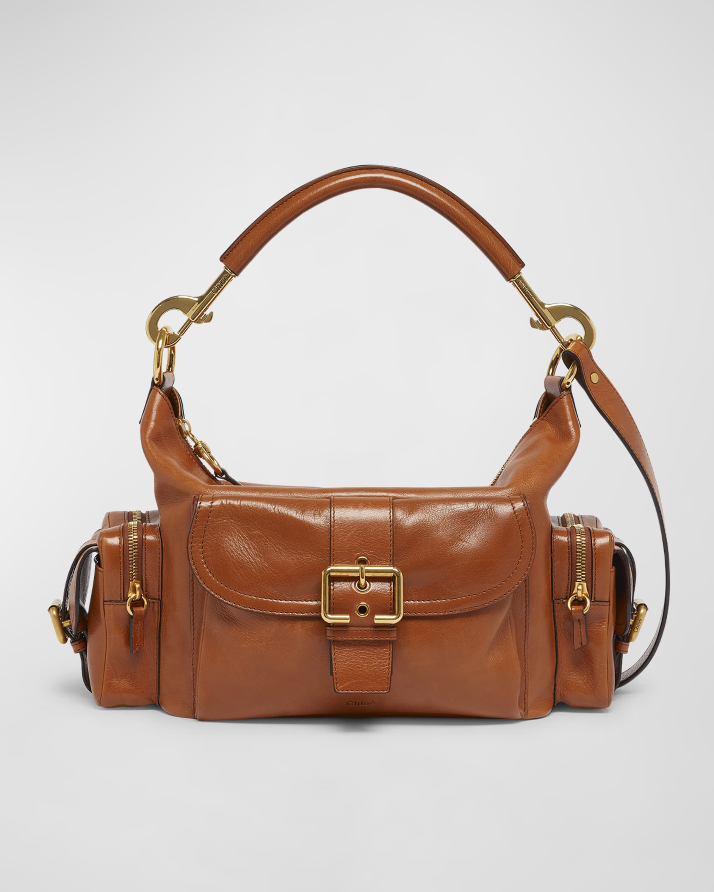 Zip Camera Top-Handle Bag in Calfskin - 1