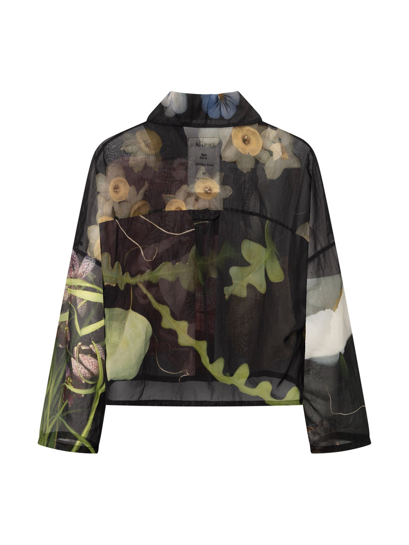 ANNTIAN SHIRT - PRINT C BIG FLOWERS/ BLACK outlook