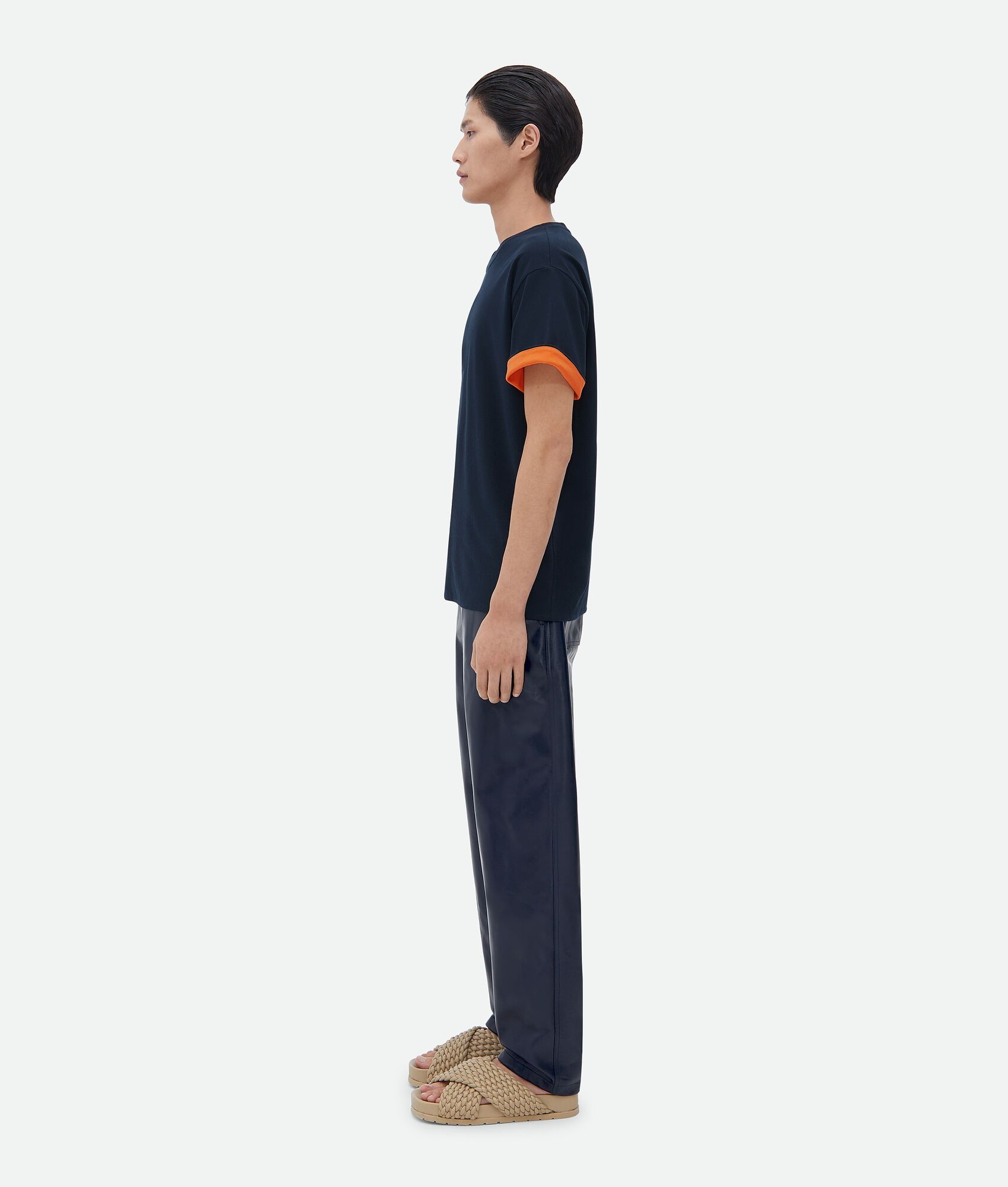 double layered cotton jersey t-shirt - 2
