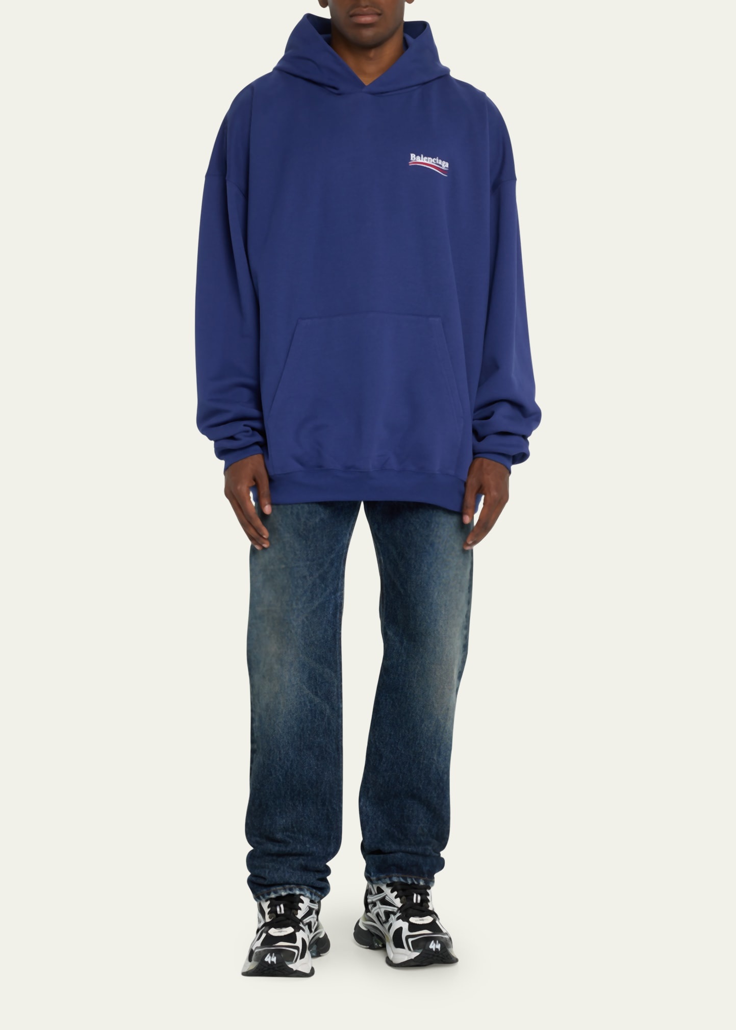 Men's Campaign Logo Terry Hoodie - 2
