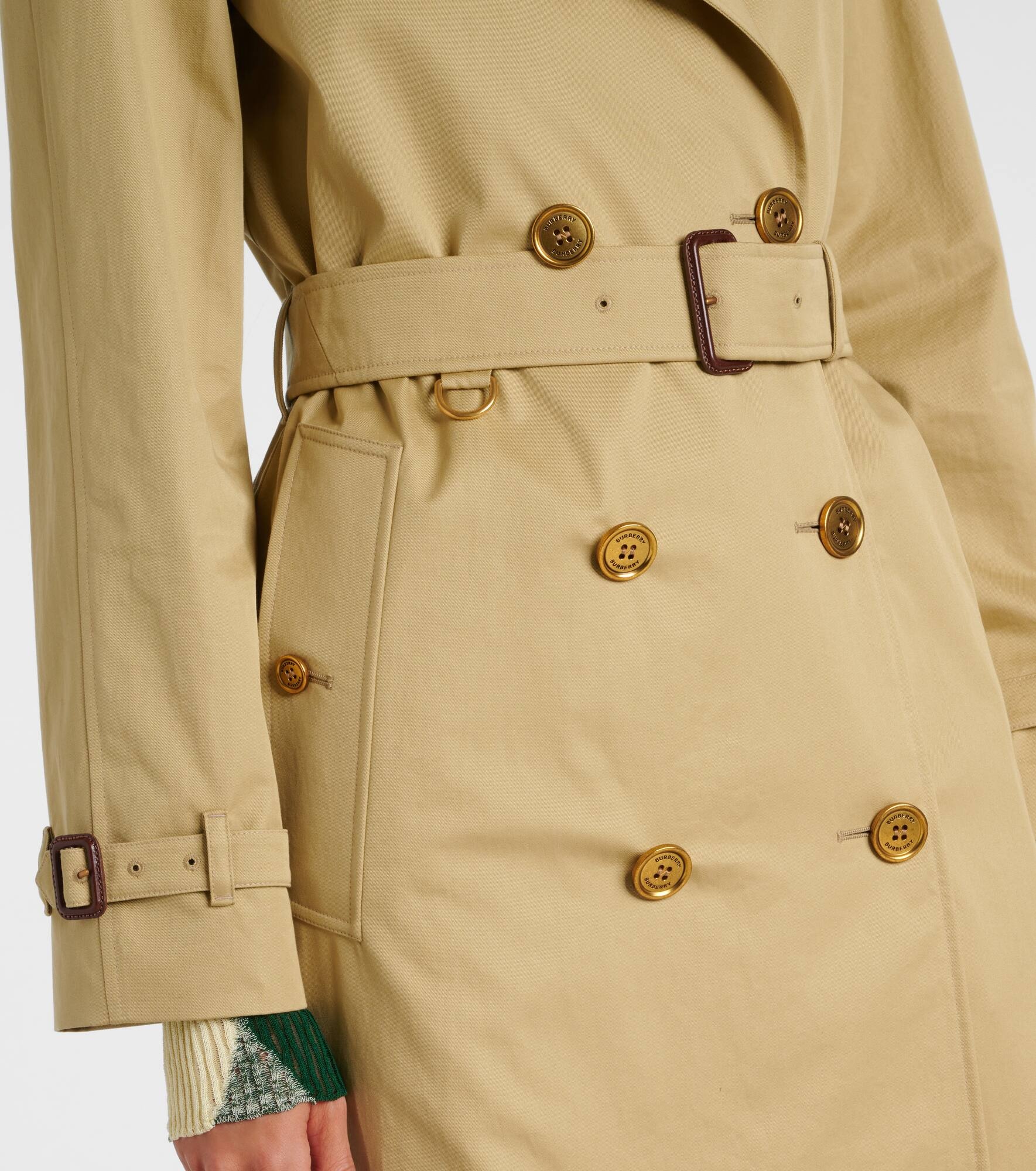 Waterloo cotton gabardine trench coat - 5