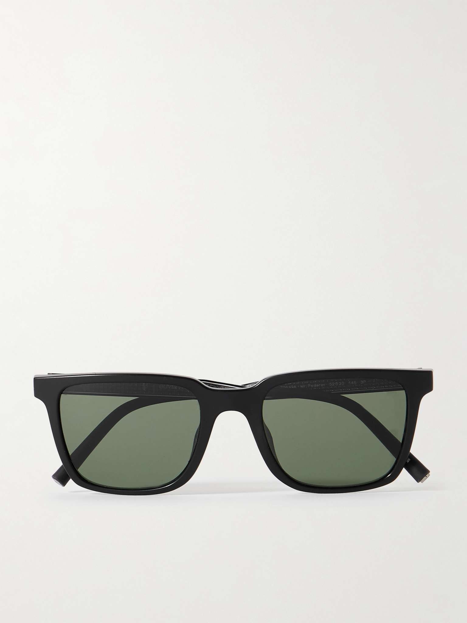 + Roger Federer Square-Frame Acetate Sunglasses - 1