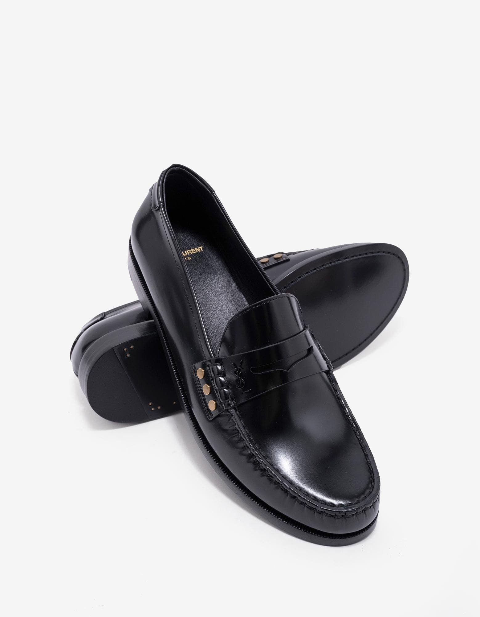 Saint Laurent Black Le Loafer - 7