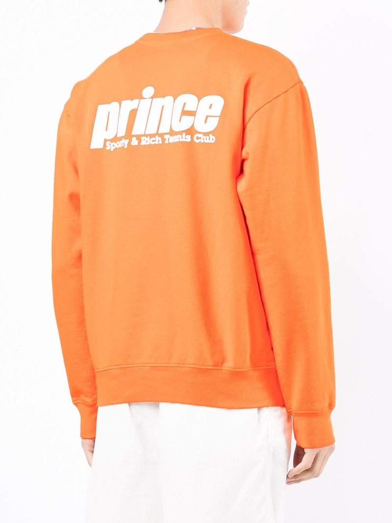 ₢ 킹 Prince 로고 인쇄 스웨터 4
