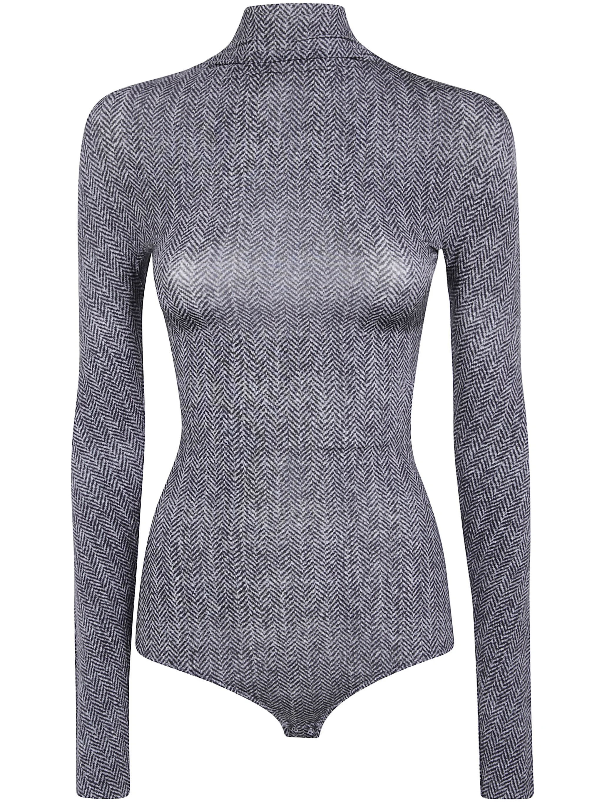 Bodysuit Printed Herringbone - 1