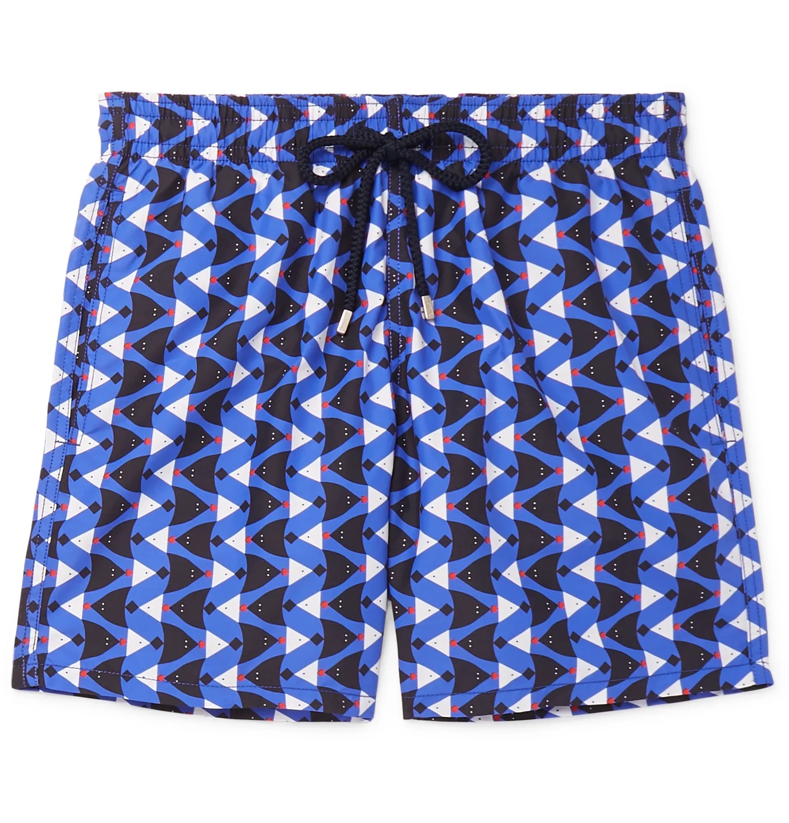 Moorea Mid-Length Printed Swim Shorts - 1