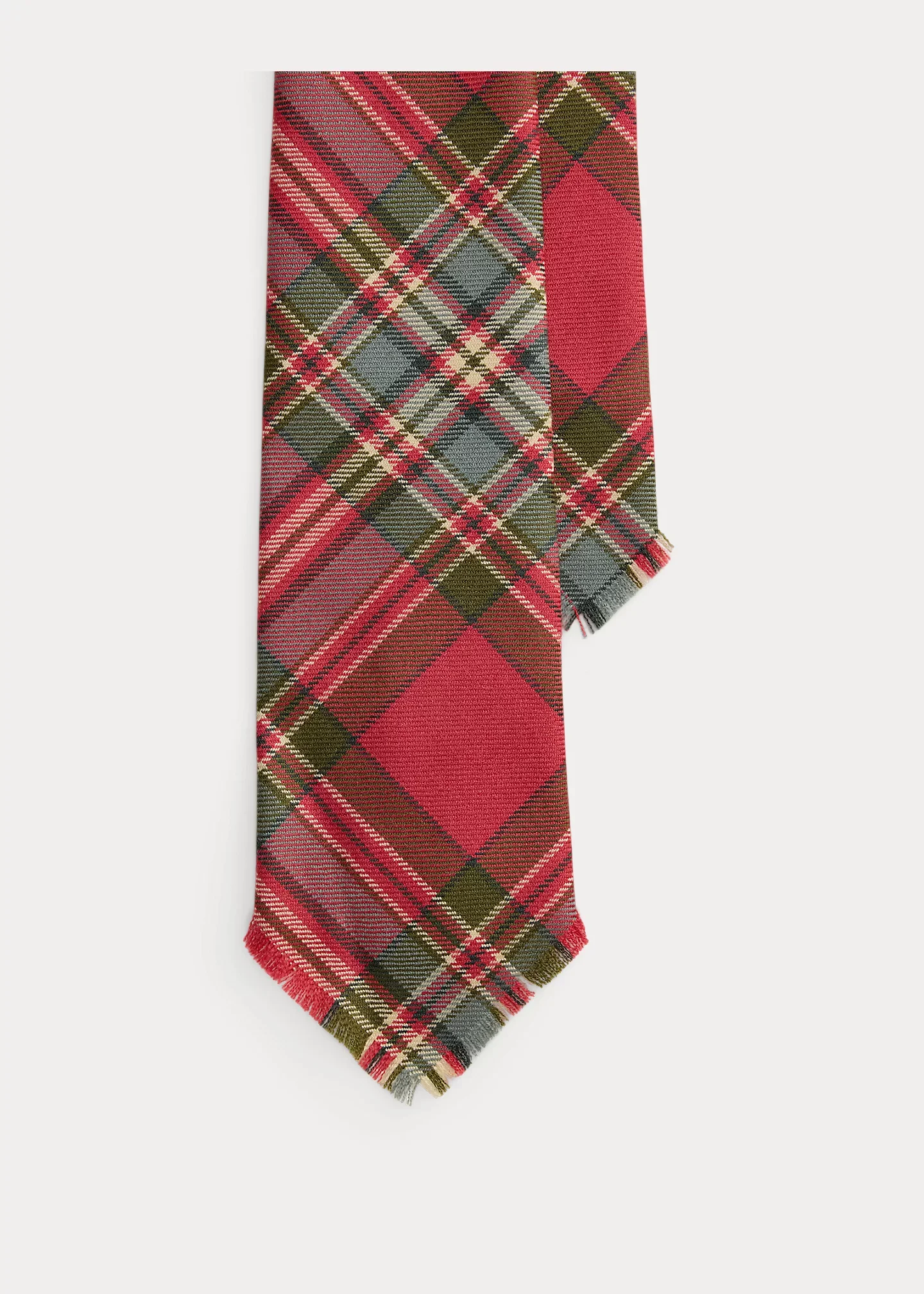 Graduate Fringe Tartan Tie - 1