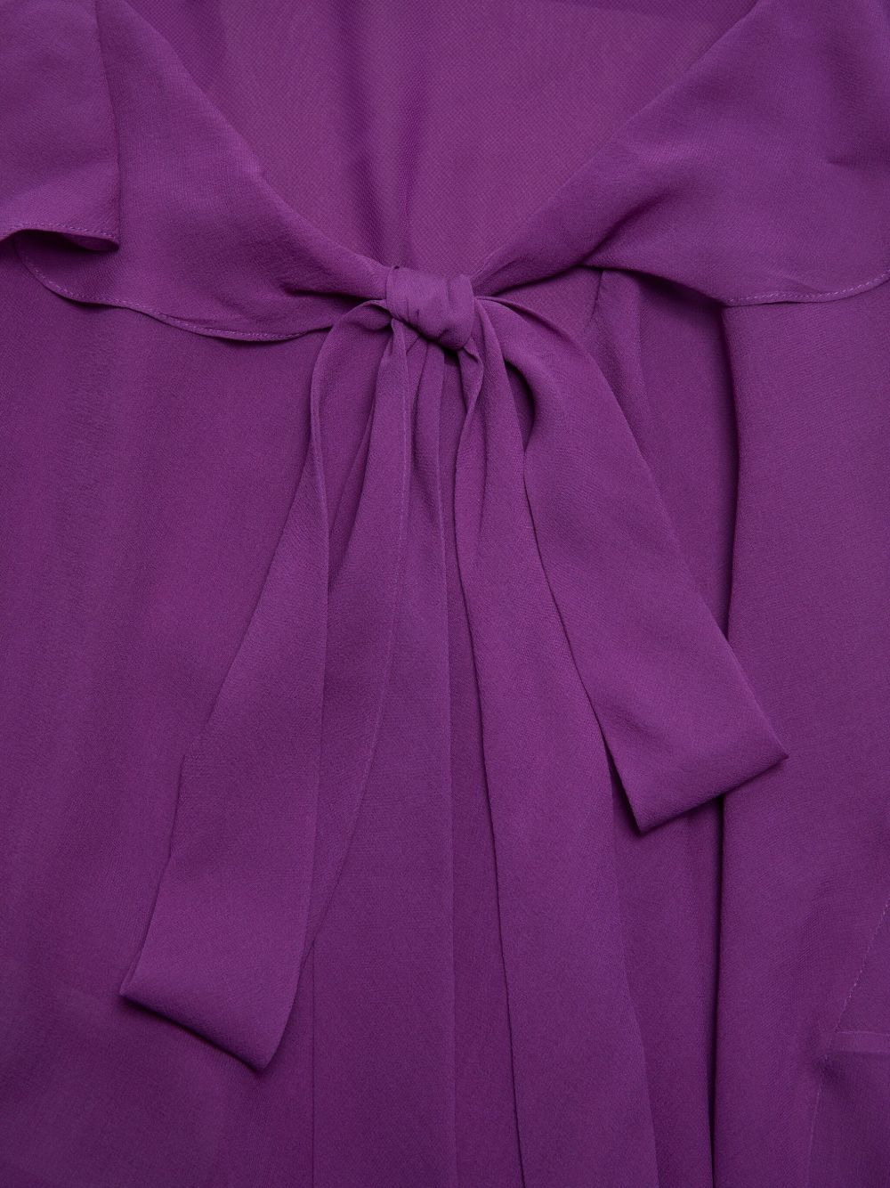 ruffled bow dress - 4