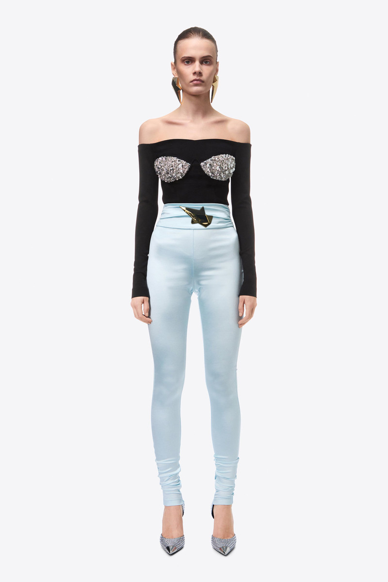 HIGH WAISTED STAR STUD LEGGING 4