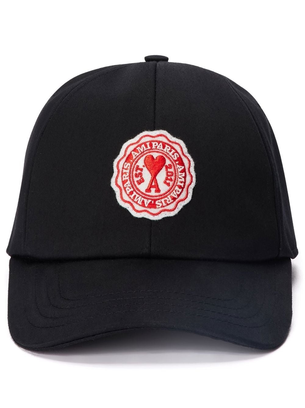 logo-patch baseball cap - 1