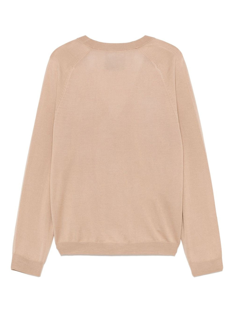 Moschino fine-knit cardigan outlook