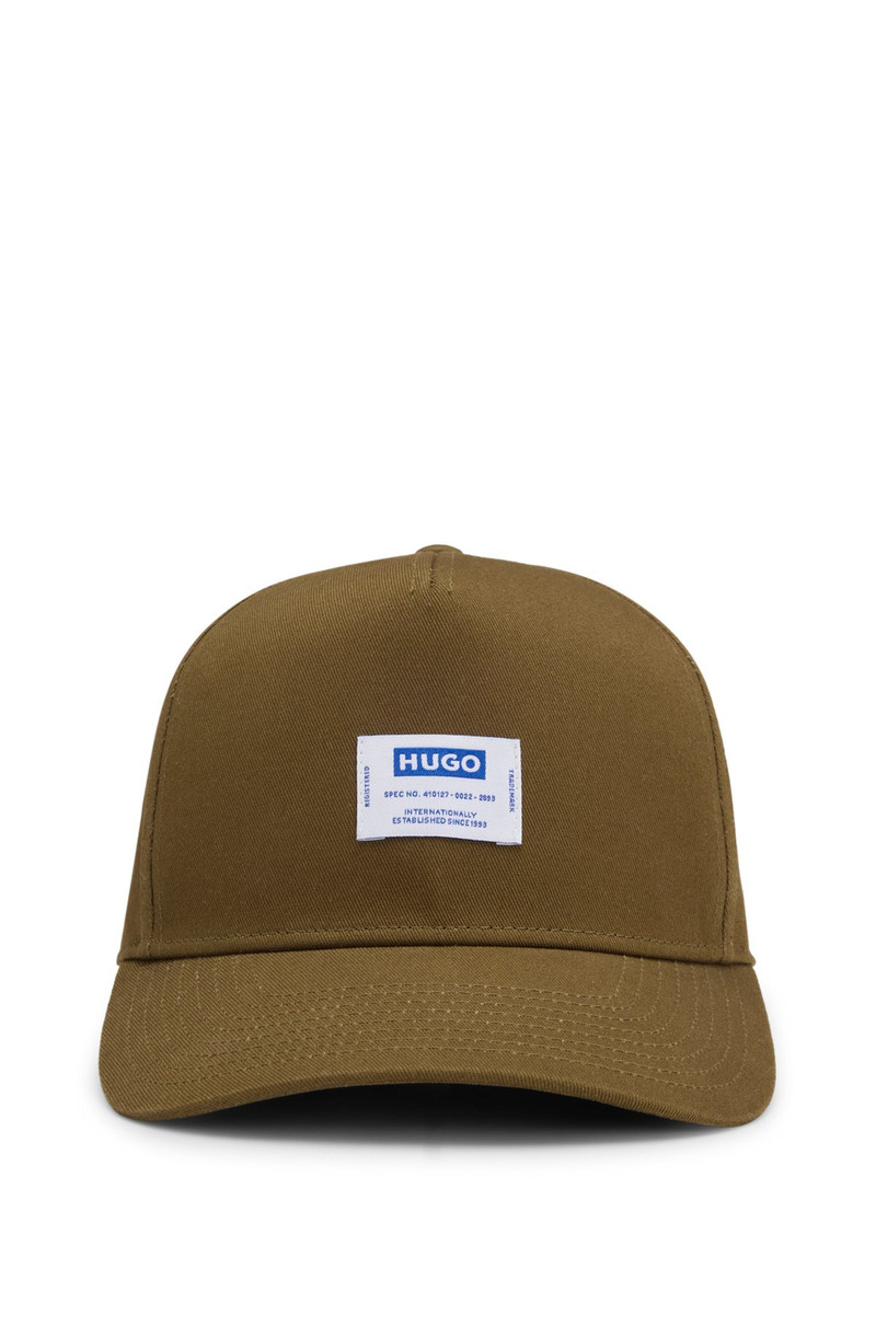 HUGO COTTON-TWILL CAP WITH LOGO LABEL outlook