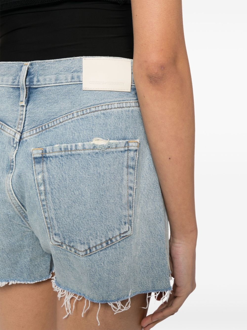 Marlow denim mini shorts - 5