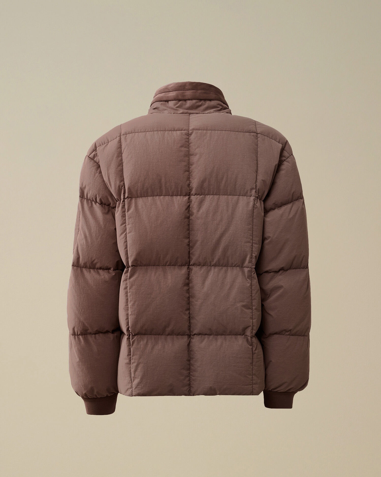 C.P. Company Flatt Nylon Short Down Jacket | REVERSIBLE