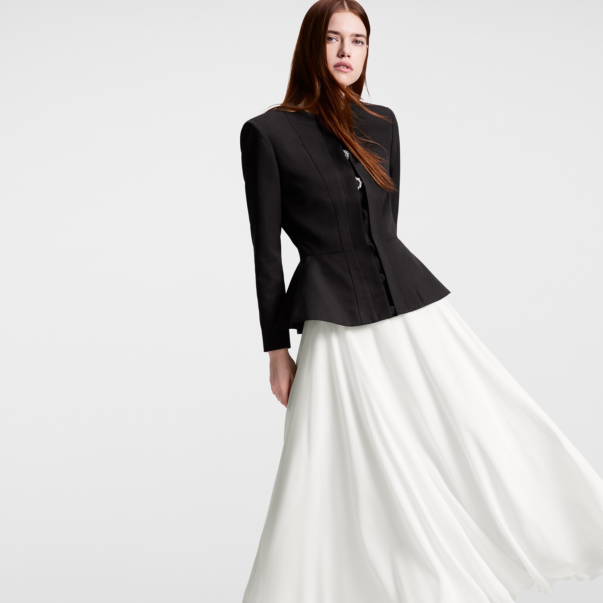 Fluid Silk Midi Skirt - 5