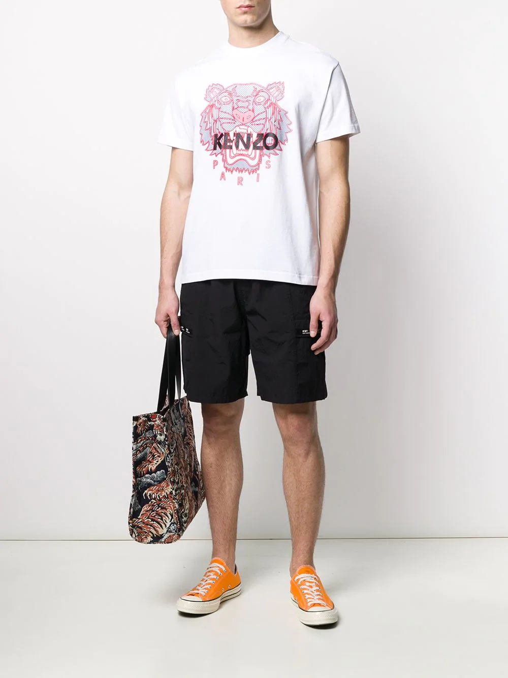 raised-Tiger cotton T-shirt - 2