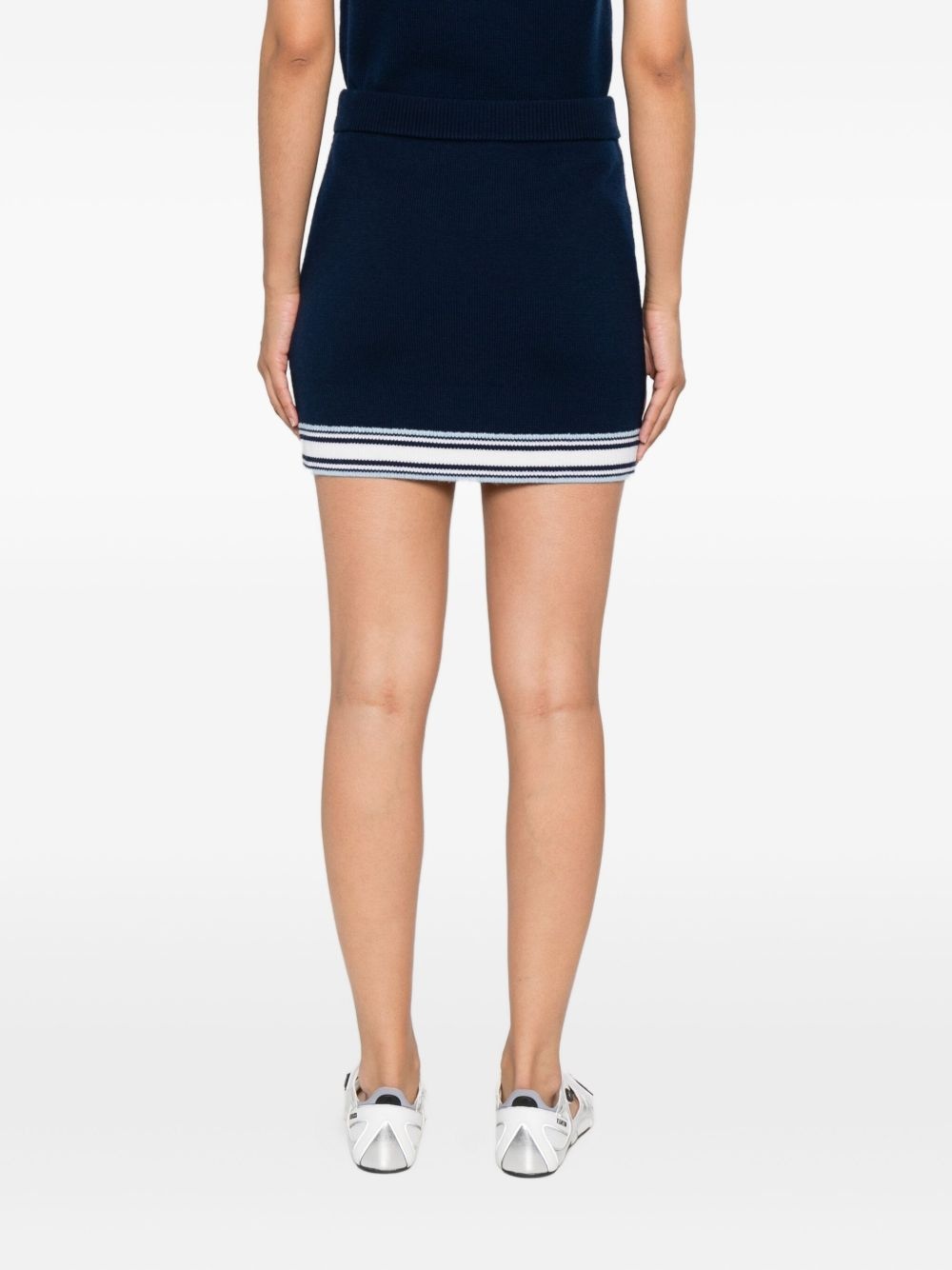 striped tennis skirt - 4