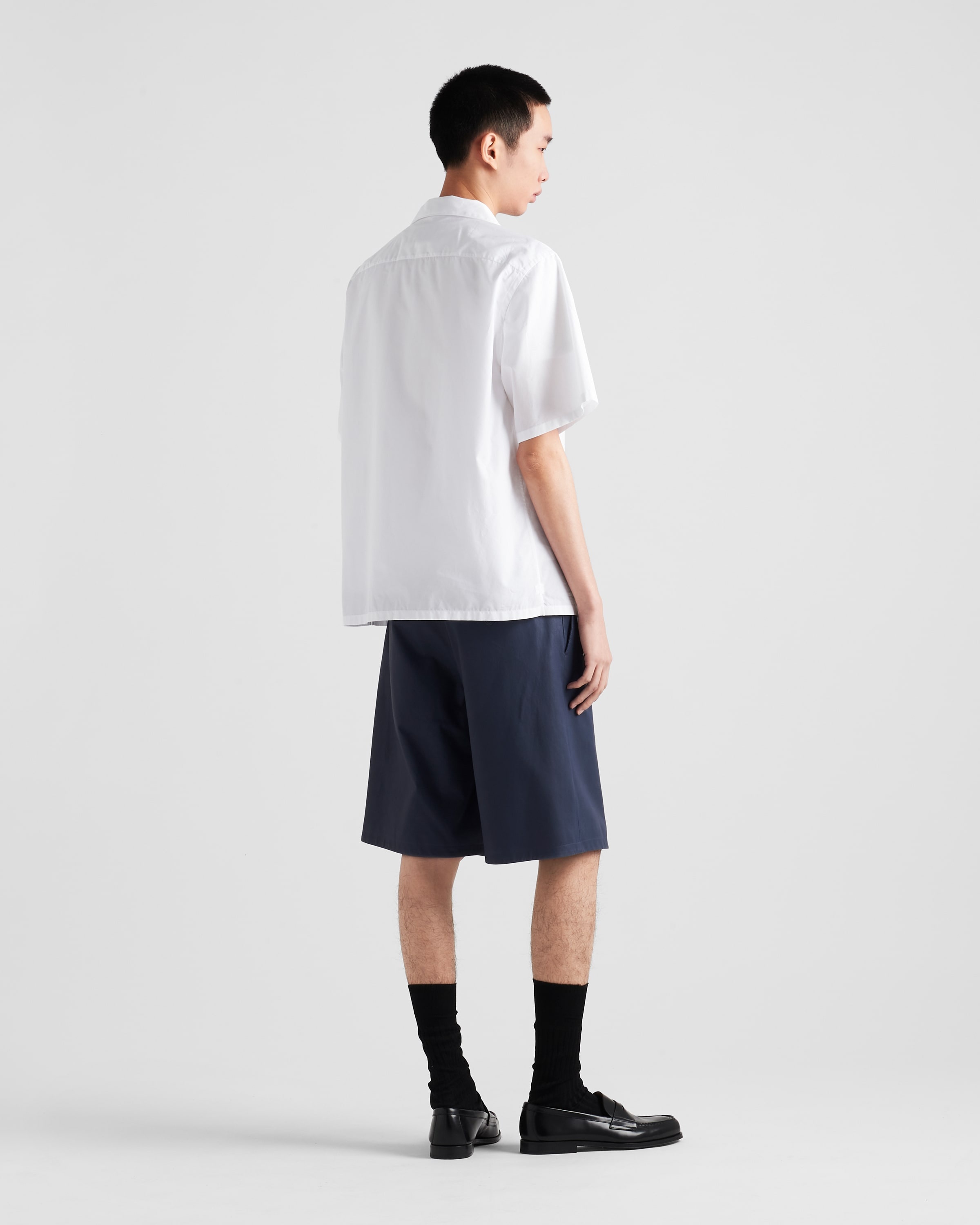 Nappa leather Bermudas - 5