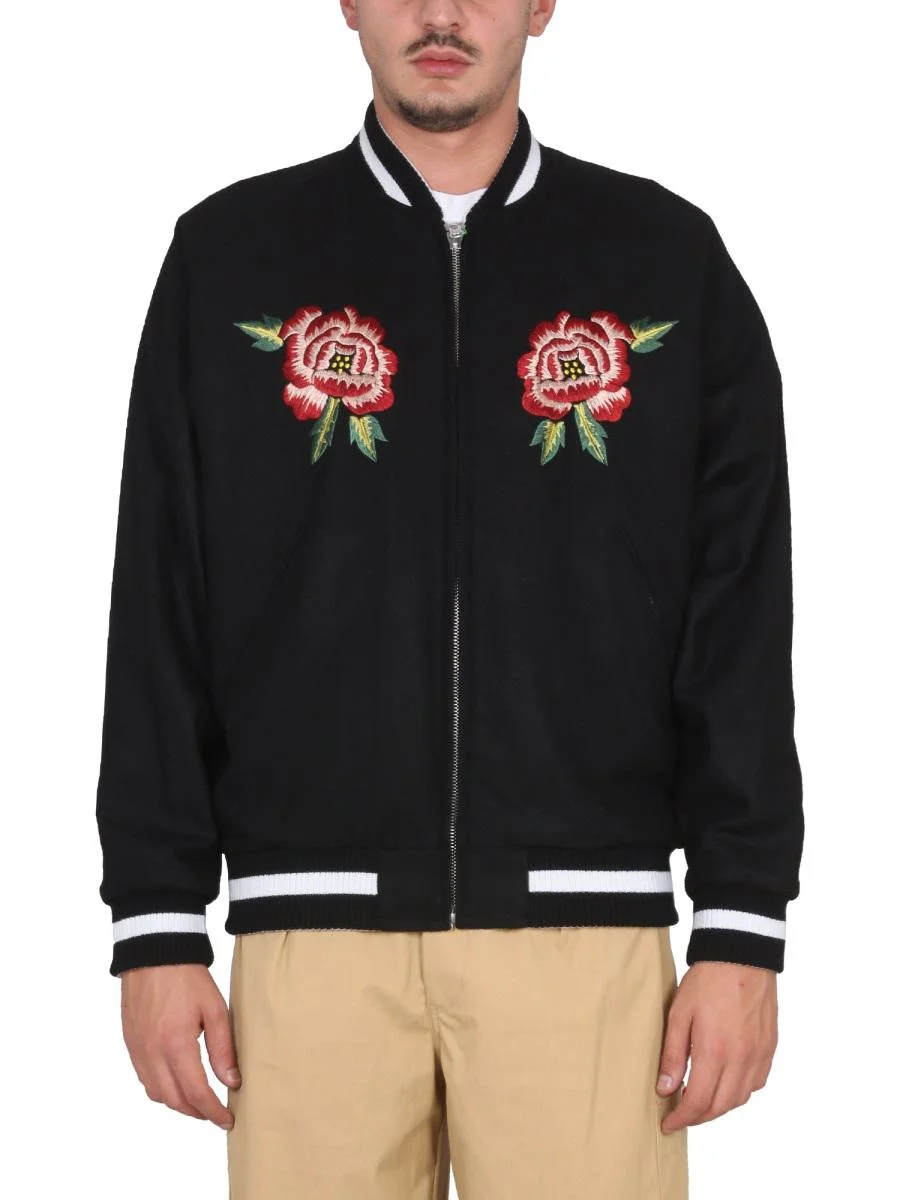 Kenzo Double Face Bomber Jacket "France Japan" - 1