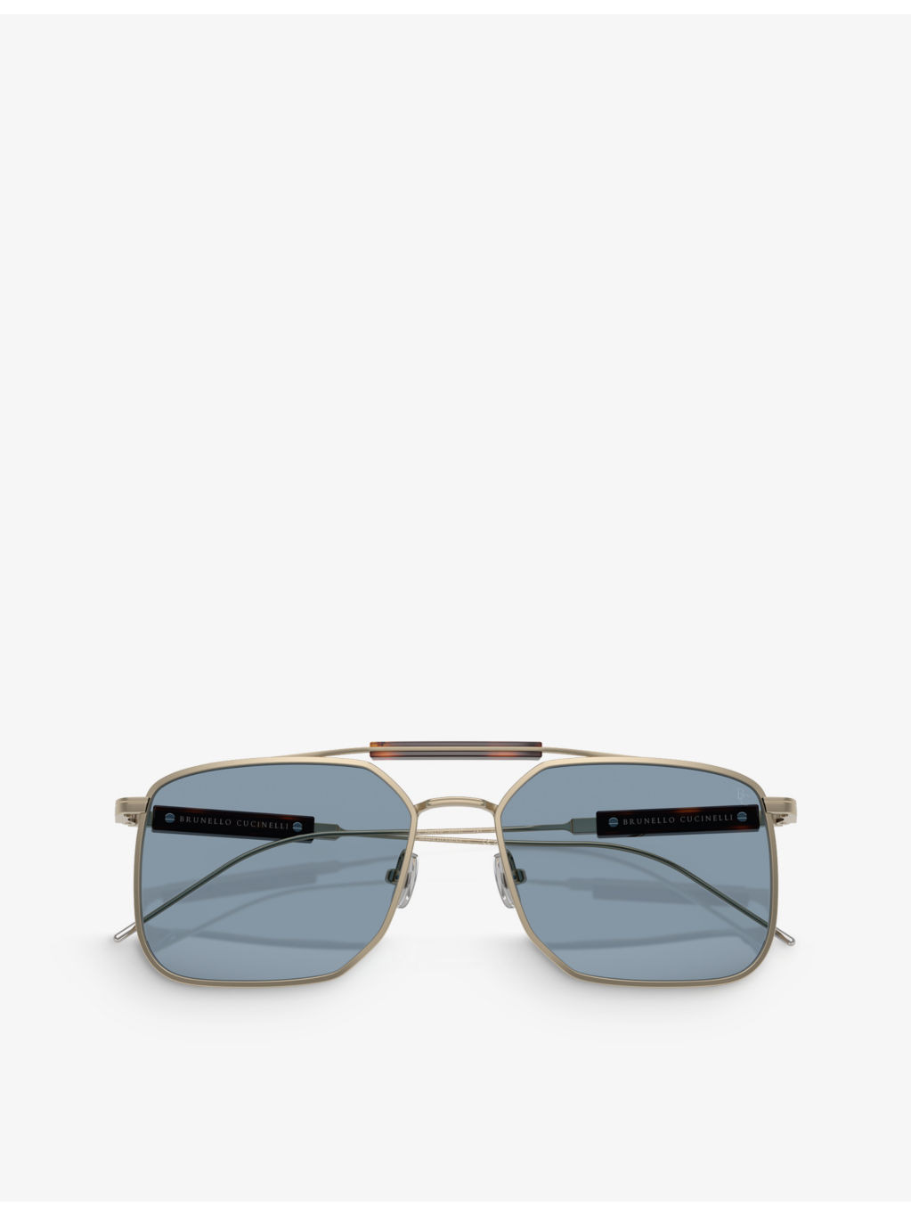 BC2005ST Square-Frame Titanium Sunglasses - 5