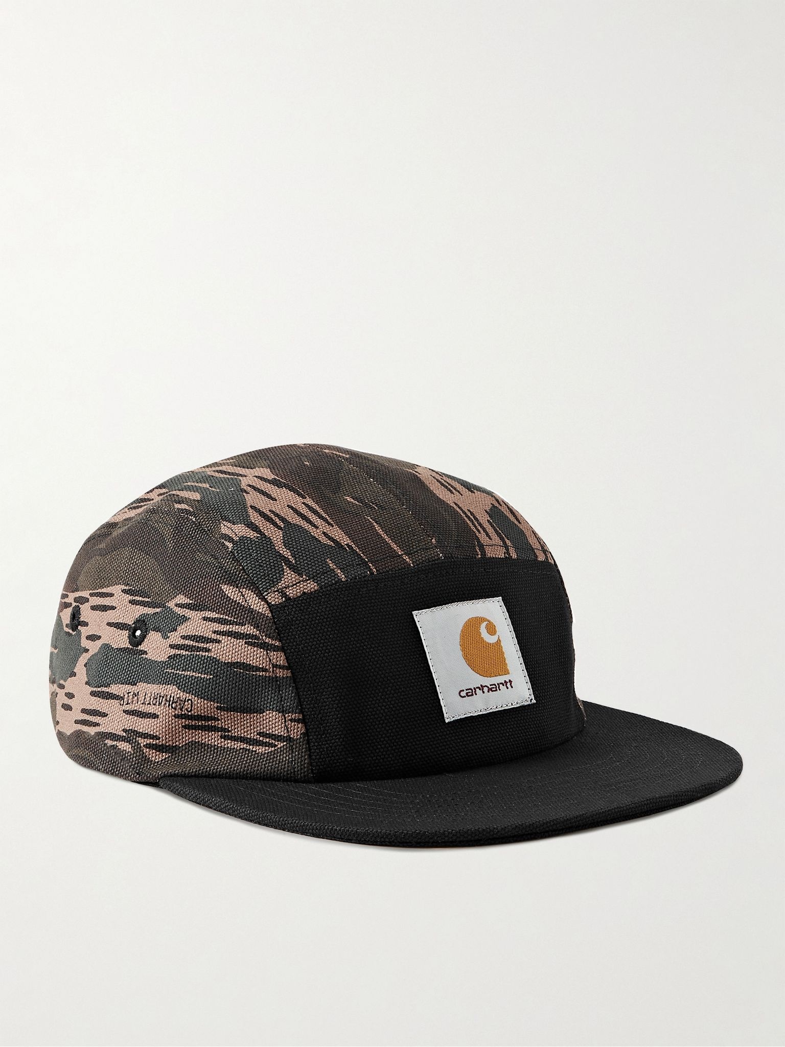 Tonare Logo-Appliquéd Camouflage-Print Organic Cotton-Canvas Baseball Cap - 1