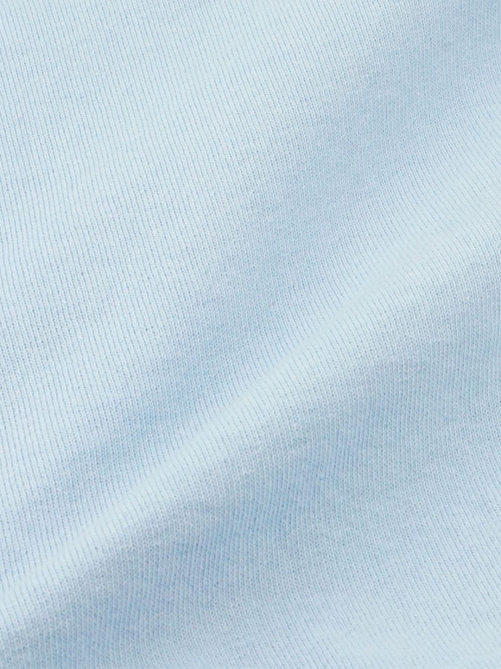 Health Resort cropped cotton sweatshirt - 4