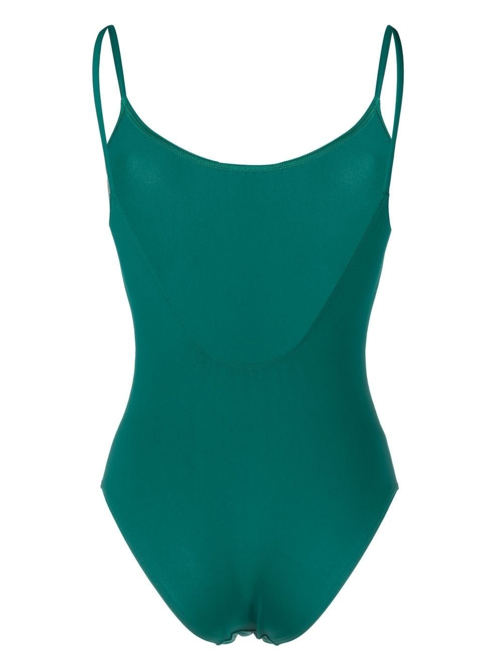 low-back one-piece swimsuit - 2