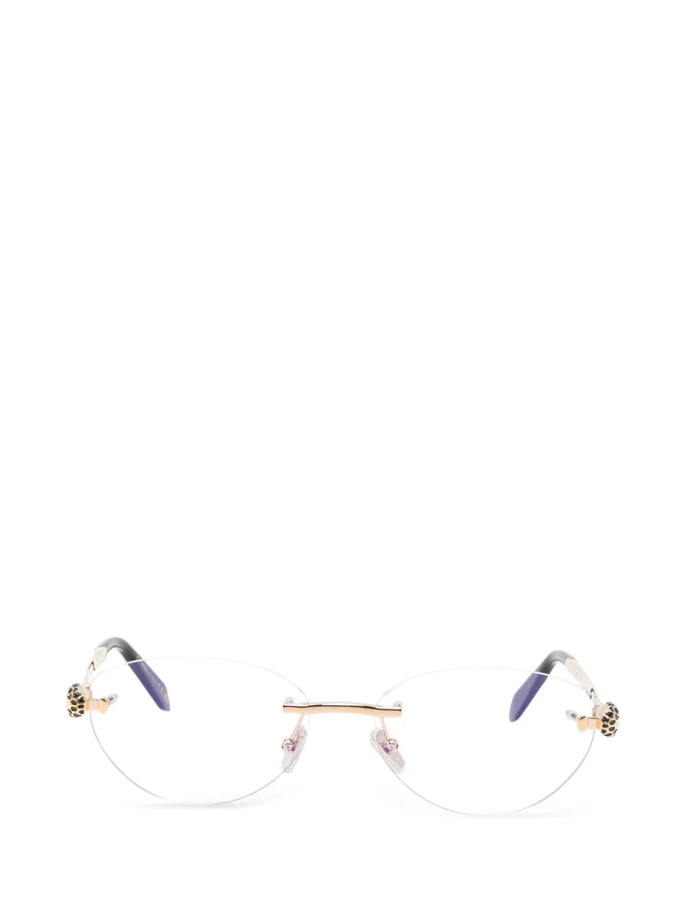 round rimless glasses - 1