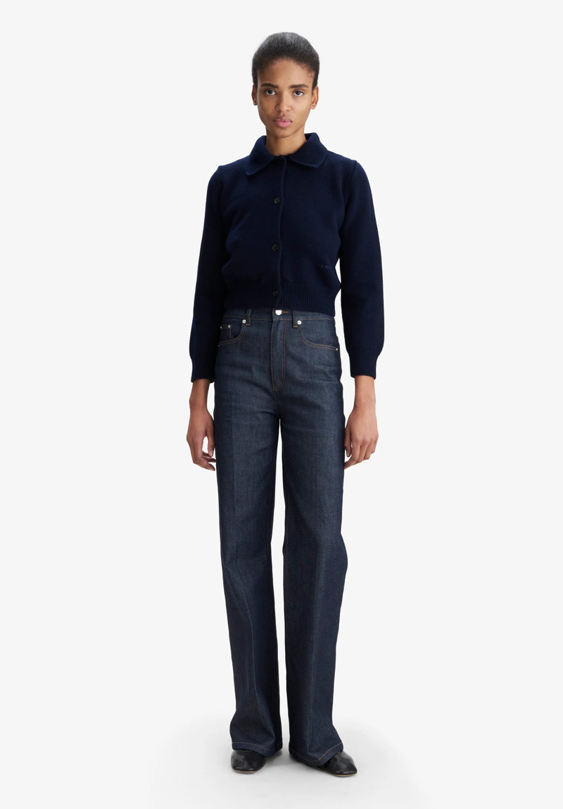 CARDIGAN WITH POLO COLLAR 1