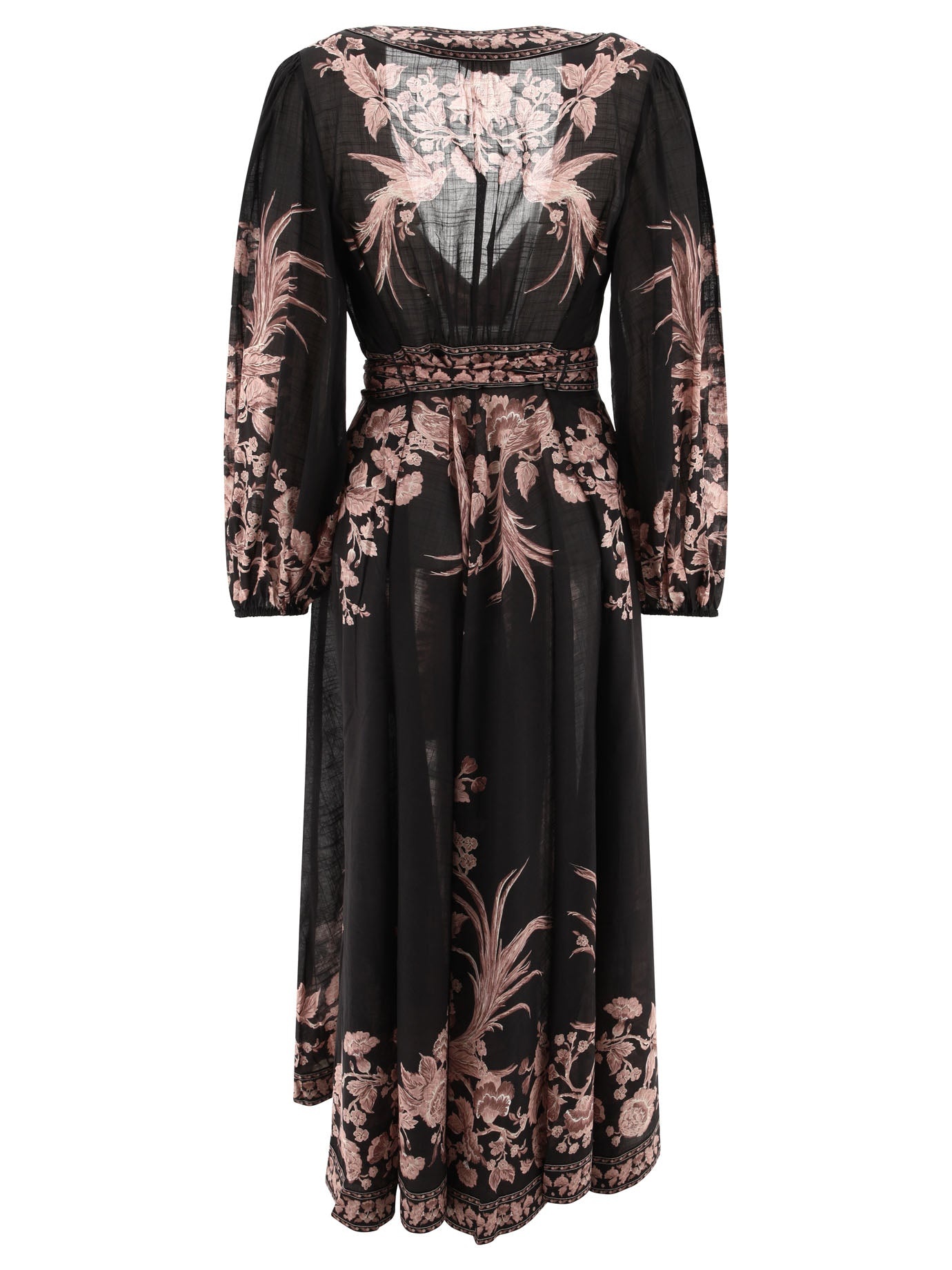 Zimmermann "Waverly Wrap" Midi Dress - 2