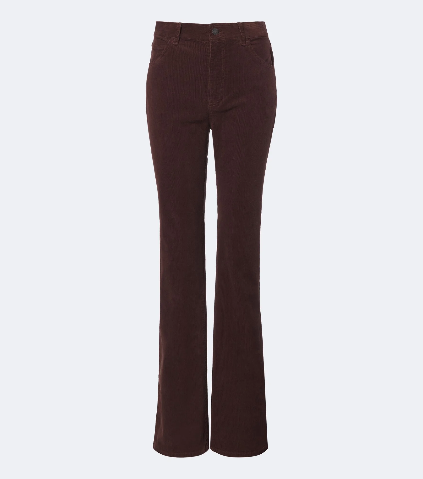 Joan cotton-blend corduroy straight pants - 1