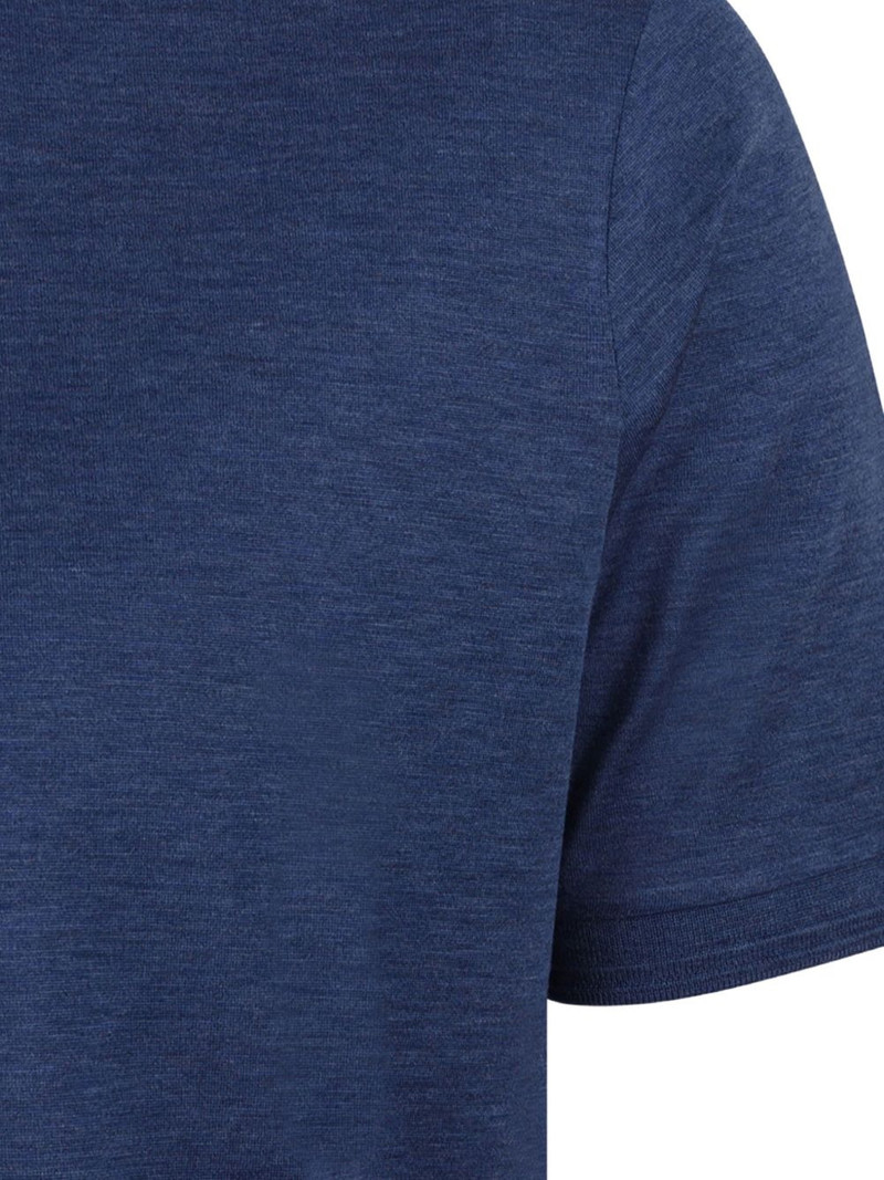 silk crewneck T-shirt 4