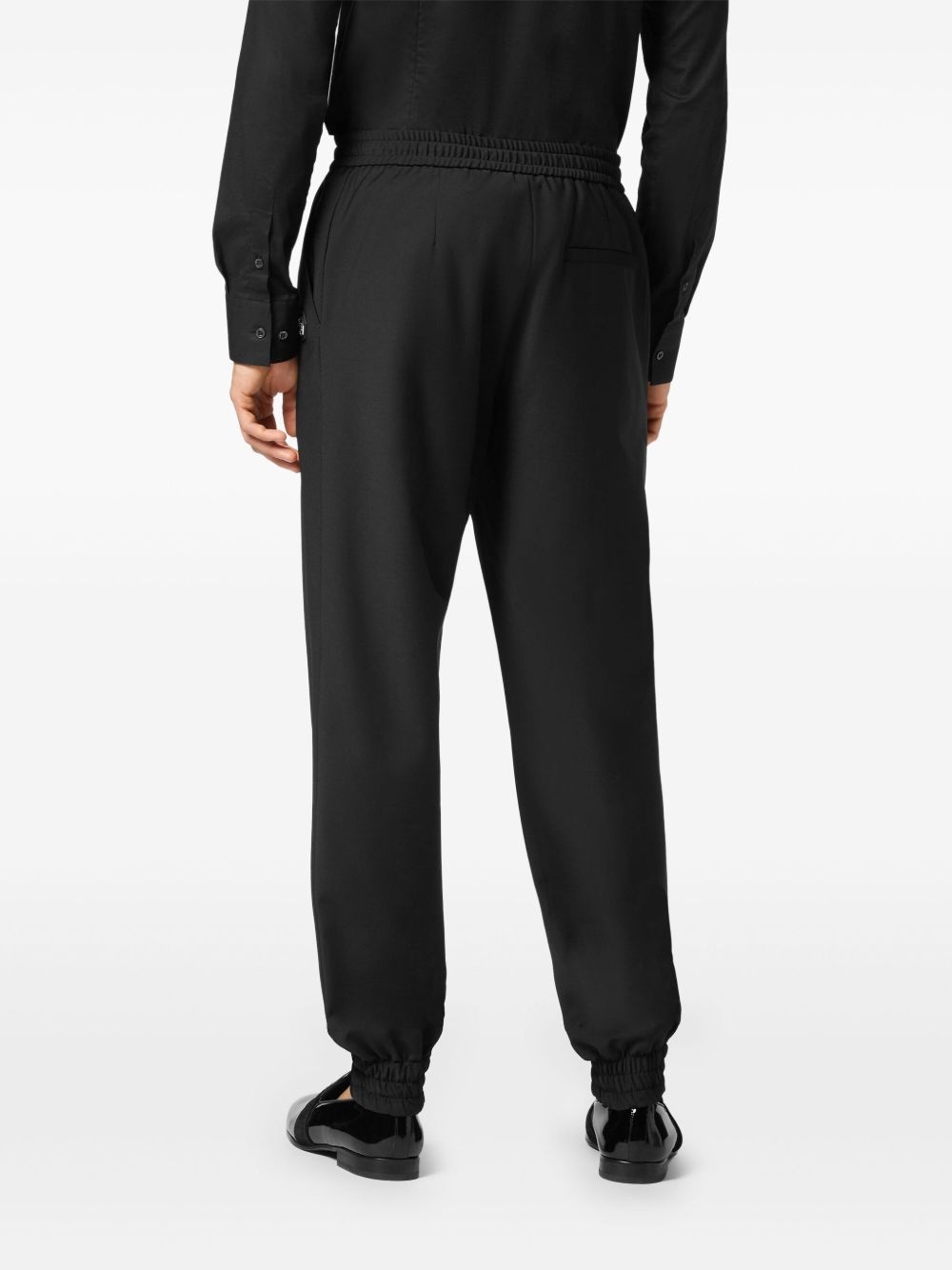 drawstring track pants - 4