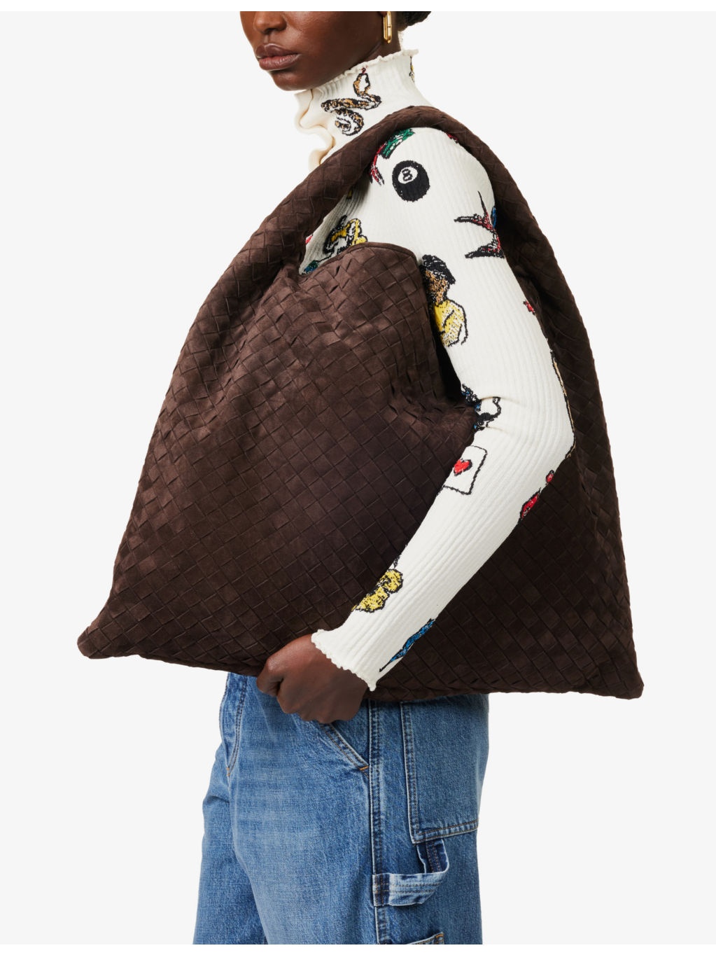 Hop large leather shoulder bag - 2