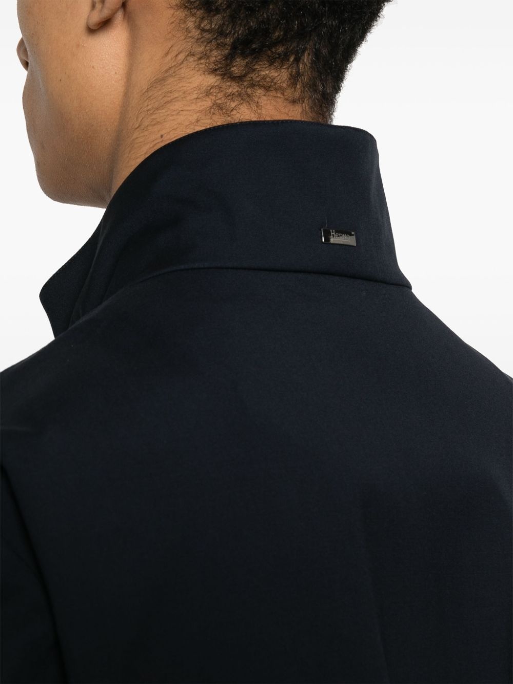 patch-pocket virgin wool jacket - 10