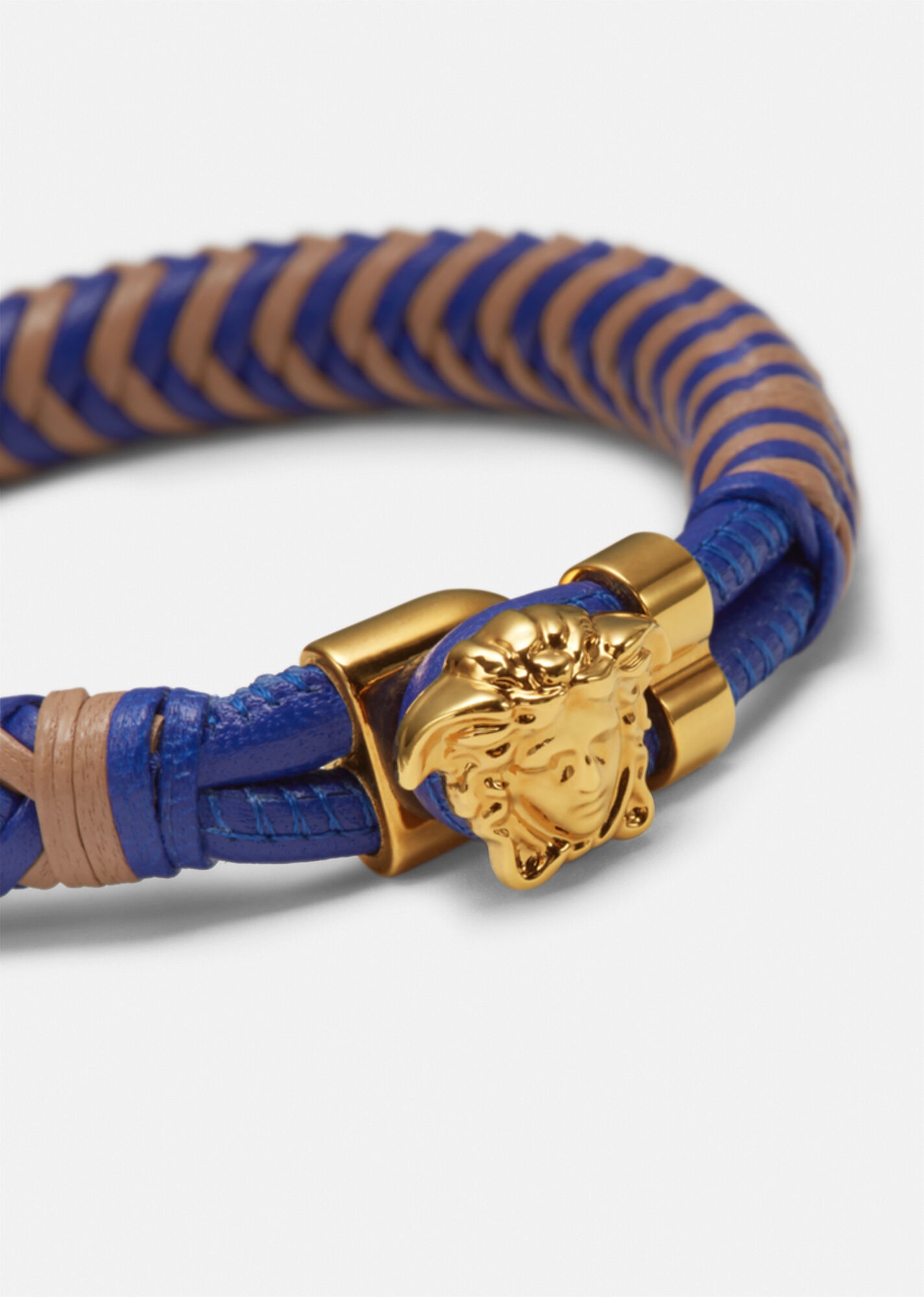 Medusa Leather Bracelet 3