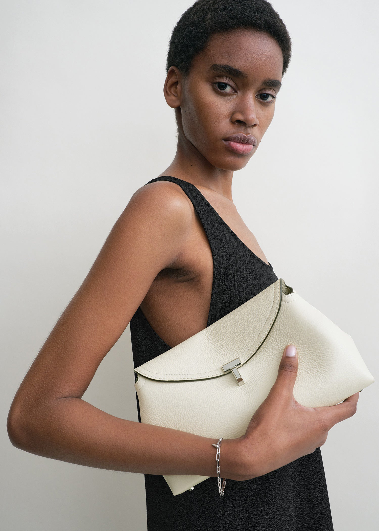 T-Lock clutch milk grain - 3