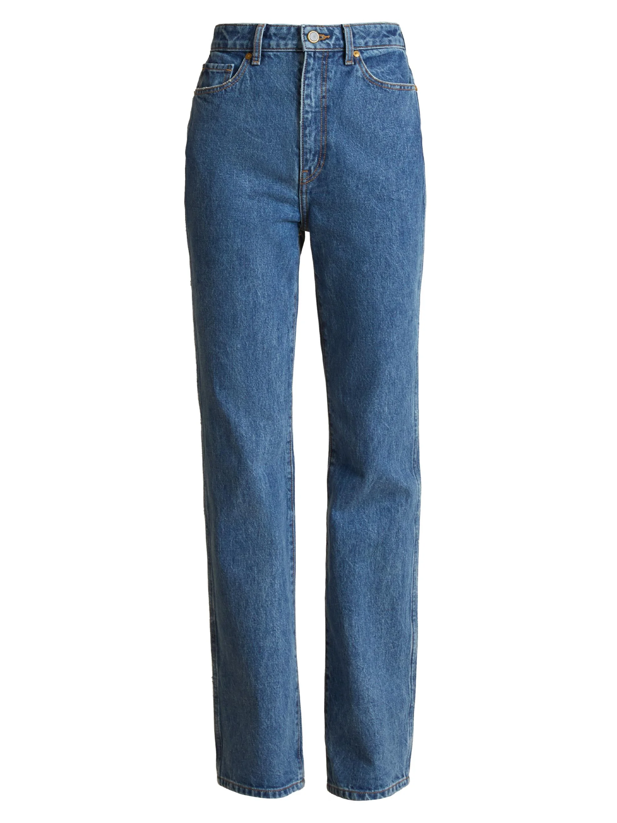 Women's Danielle Mid-Rise Straight-Leg Jeans - Boone - 1