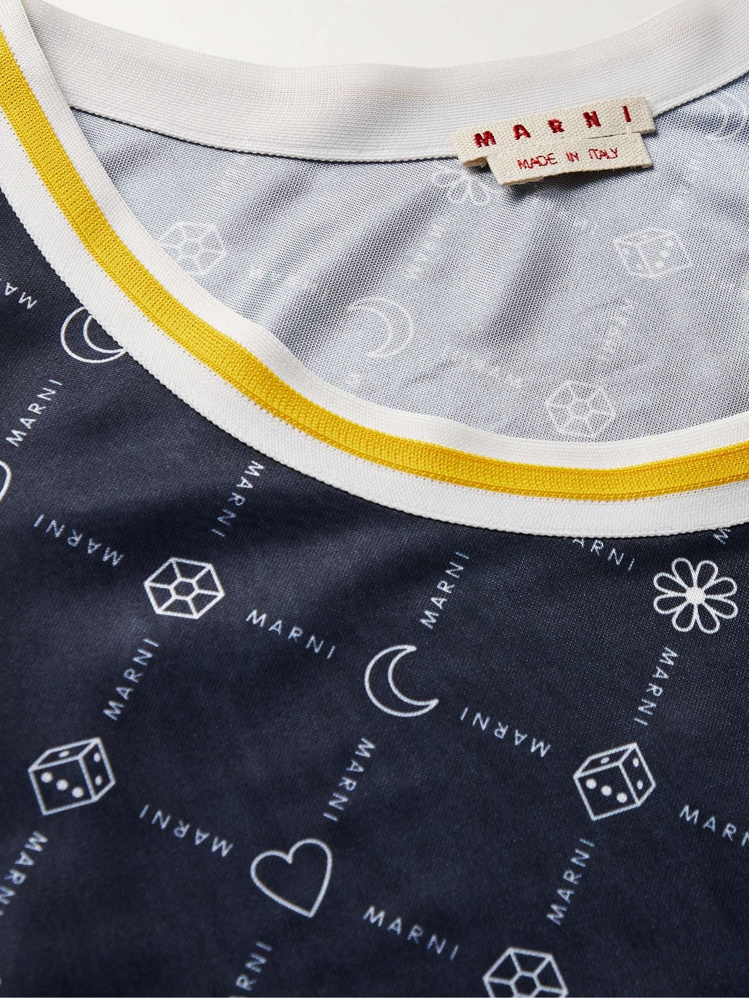 Oversized Logo-Print Jersey Tank Top - 5