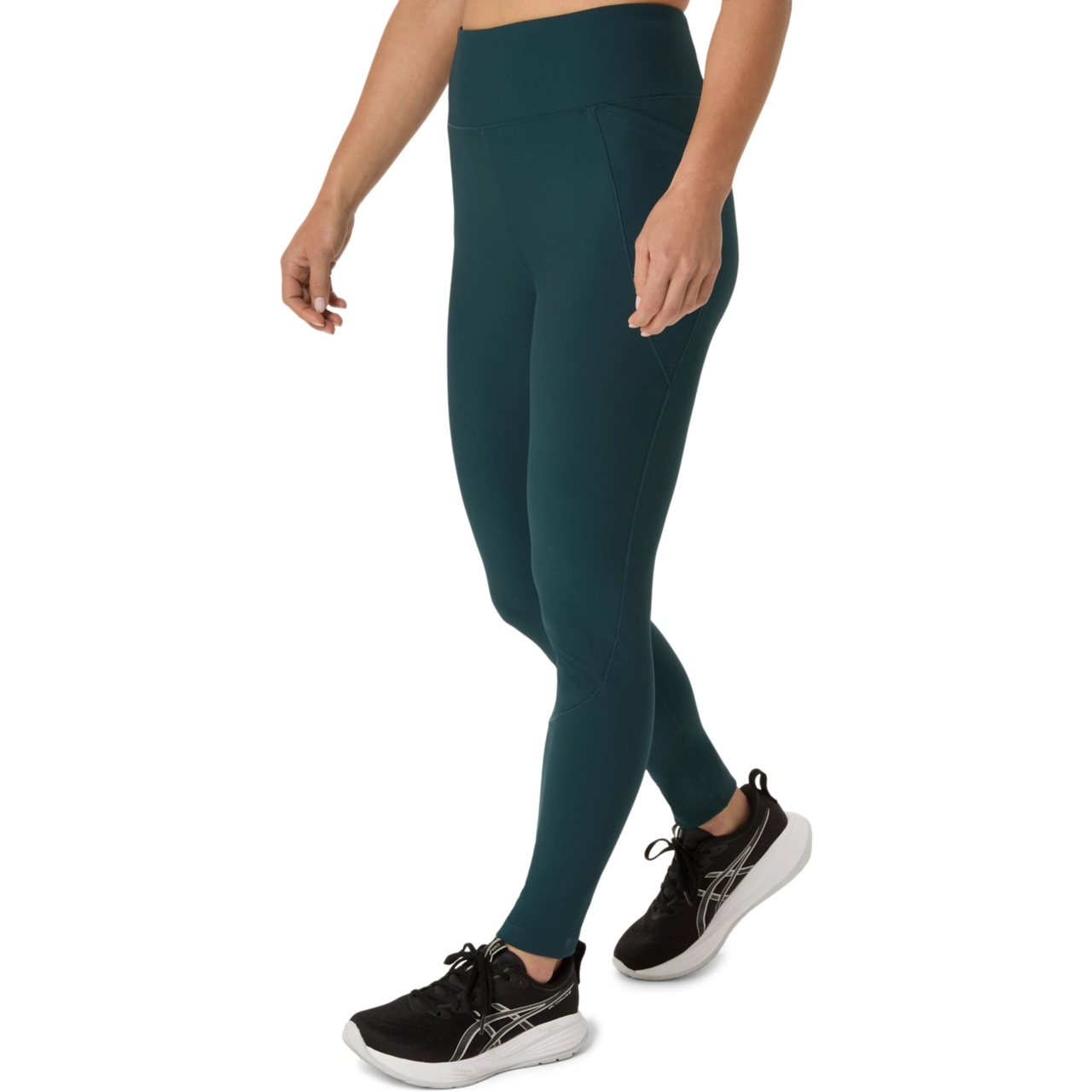 WOMEN'S RIB HIGH WAIST  7/8 TIGHT - 3